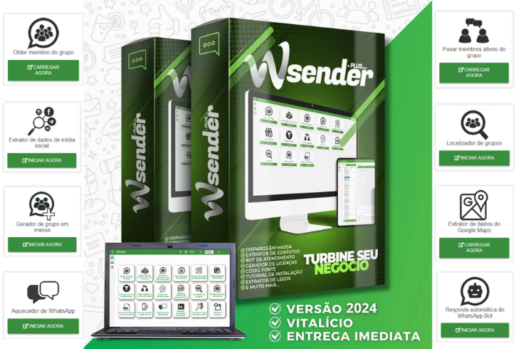 Wasender Plus Vitalício